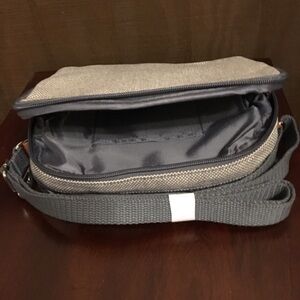 Canvas crossbody bag